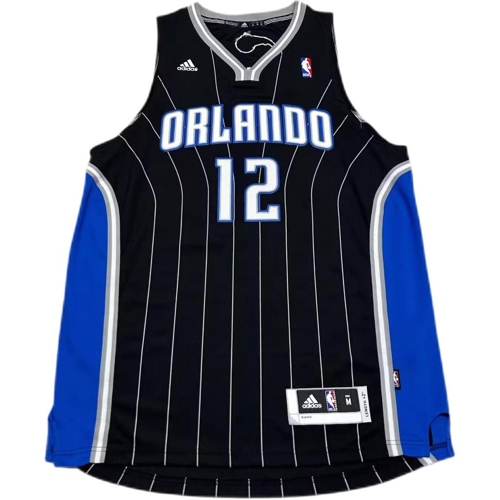 Adidas X NBA Collaboration Orlando Magic 12 Howard V-Neck Fashion Soft Sleeveless Basketball Jersey Unisex jersey Black 7912A-3MG-K9630