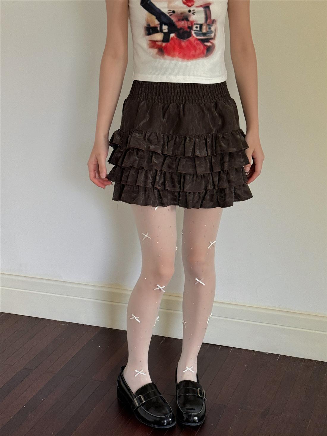 

Милые женские колготки со стразами, сексуальное женское белье, высокие чулки, колготки с бантом Kawaii, милые женские колготки, колготки, боди-чулки One Size белый