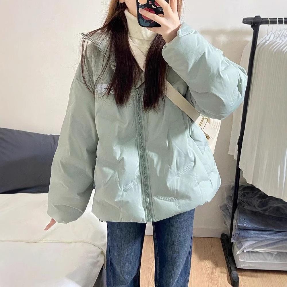 High-Waisted Retro Blue Fleece-Lined Flared Jeans - Women's Winter Slimming Straight-Leg Floor-Length Pants