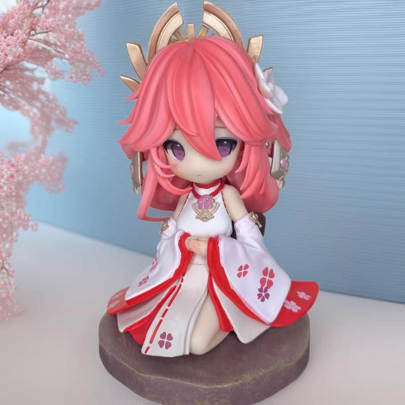 Anime Trend: Yae Rope Sitting Pose Q Version Figure