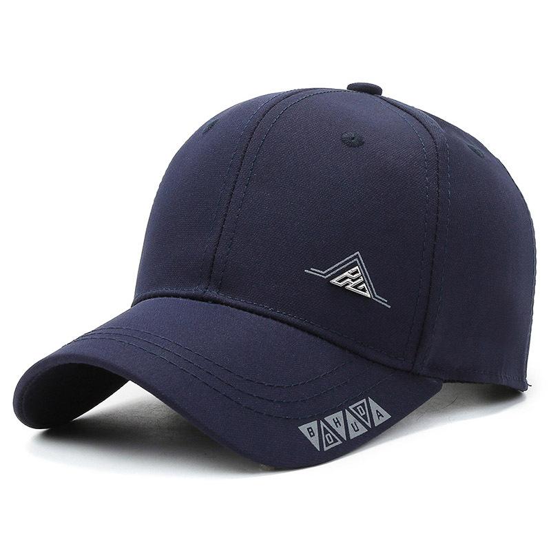 Hat Men's Shade Baseball Cap Women's Spring and Autumn Trend Brand Versatile Hat Printed Cotton Polyester Casual Hat Dome Sun Hat