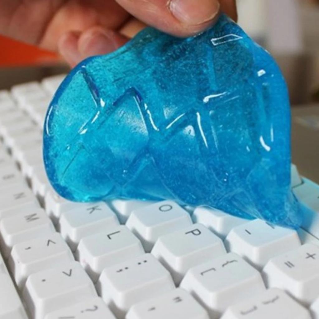 1 Stück-Autoreinigungsgel: magischer Staubentferner, Kleberentferner und Tastaturreiniger - Autoreinigungszubehör