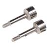 2pcs RC Rear Wheel Axle Cups for WLTOYS 124008 124010 Remote Control Car Metal Wheel Stub Axle Shaft
