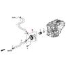 Authentic 25560-5T0-003 Transmission Cooler Warmer Comp CVTF For Honda Fit Vezel City XR-V LIFE 1.5L 2015- 255605T0003