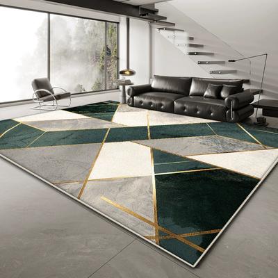 Tapis Géométriques Nordiques Grands pour Décoration de Salon Maison Canapé Tables Basses Tapis 200x300 Chambre Chevet Doux Antidérapant