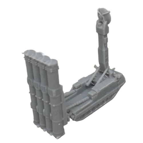 5PCS Military Model S300V SA-12A Missile Launching Armored Vehicle Model DIY Tank Toy 1/350 1/700 Scale for Military Collection Display (1/700)