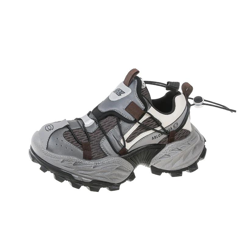 Fashion Designer Women's Sneakers 2024 Autumn New Trendy Contrasting Color Casual Student Shoes Fashion Versatile Lady Platform Shoes