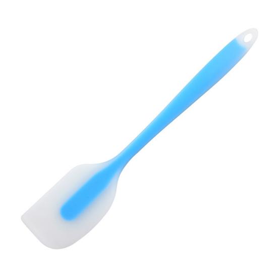Silicone Spatula Heat-Resistant Glass Pot Scraper for Baking Cooking Non-Stick Dishwasher Safe Essential Kitchen Tool for Mixing Spreading