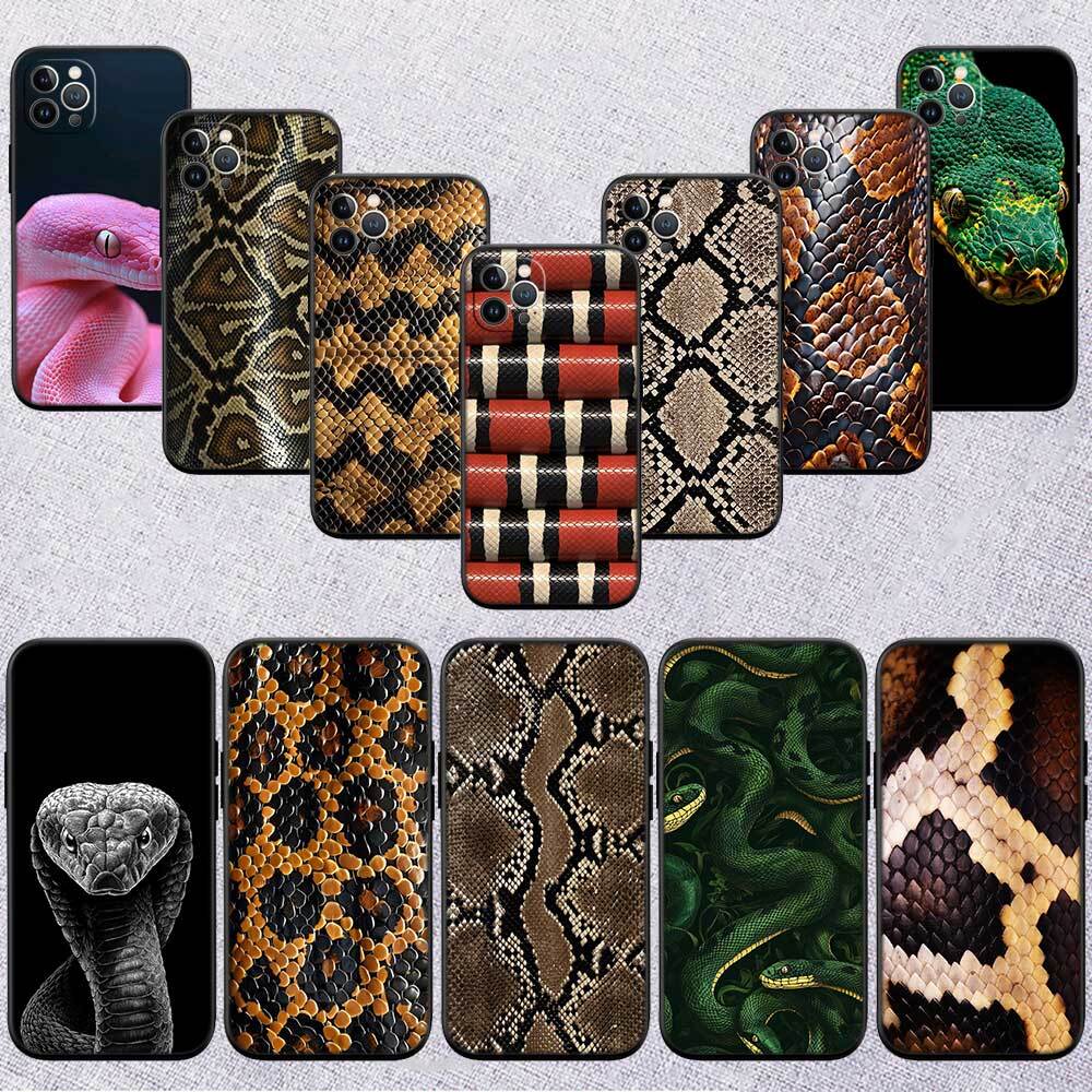 Snakeskin Snake Phone Case for Redmi Note 12 12S 12C 13 13C 13R 14 14S 14R 14C 11A 13X A3 A3X A4 A5 Pro Max Plus