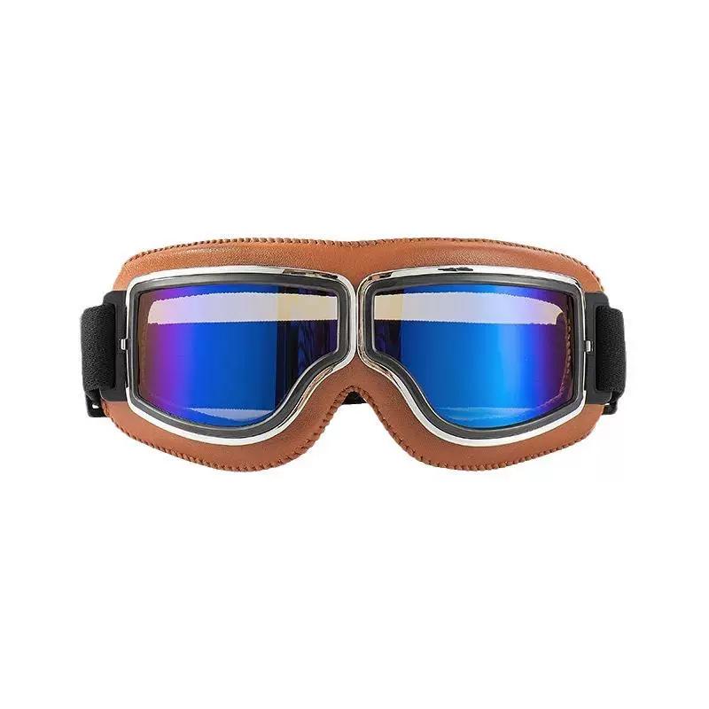 Gegen Wind und Sand Gläser Harley Motorrad Elektro Motorrad Retro Radfahren Fahrrad Glas Wüstenbrille UV-Schutz