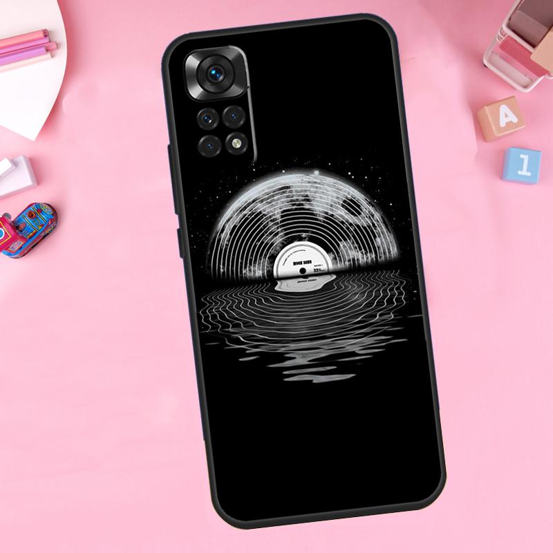 Vinyl DJ Record Art For Xiaomi Redmi Note 13 14 9 10 11 12 15 Pro Plus Phone Case For Redmi 15 C 14C 10C 12C 13C