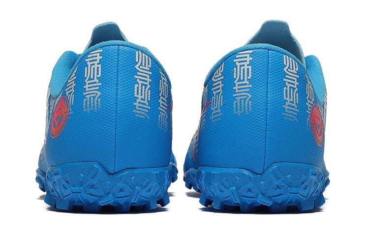 Nike Mercurial Vapor 13 Assassin's Creed 13 Academy CR7 TF Low top Kids' Soccer Shoes Blue Red Kids' CQ4906-468