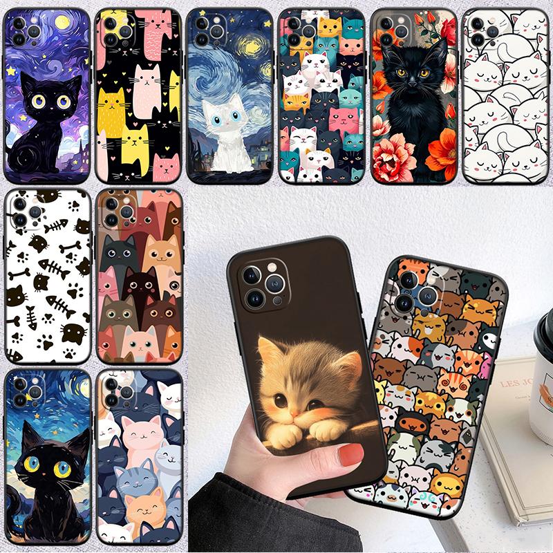 RP15 Cat Kitten Meow New High-End Shell Phone Case for Xiaomi Poco F8 M4 M5 M6 M7 X3 X6 X7 Pro GT NFC Ultra