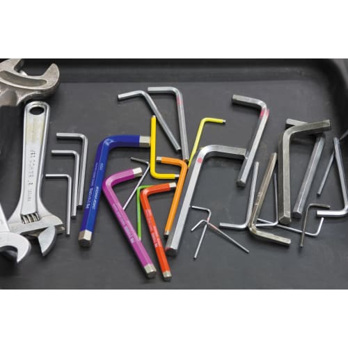 PB SWISS TOOLS PB Rainbow Wrench Set with Holder (Packless) 210H-10RB