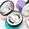 New 3d cat Eye Lashes Dramatic Look Magnetic Eyelashes with Custom Lash Box
