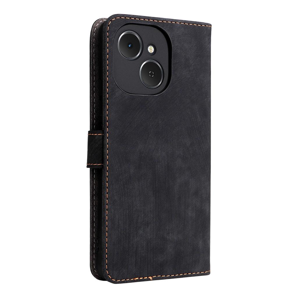 For TECNO Spark 40C Case Wallet RFID Blocking PU Leather Phone Cover Stand with Strap