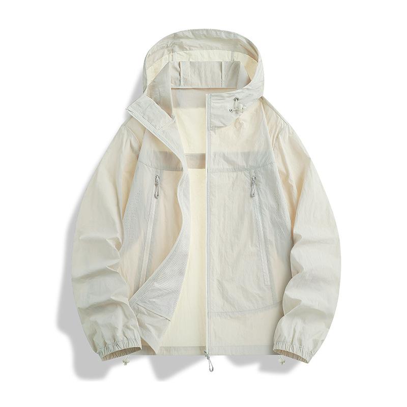 Unisex Sun Protection Jacket UPF100+ UV Protection Lightweight Breathable Outdoor Hiking Climbing Sun Hoodie for Summer