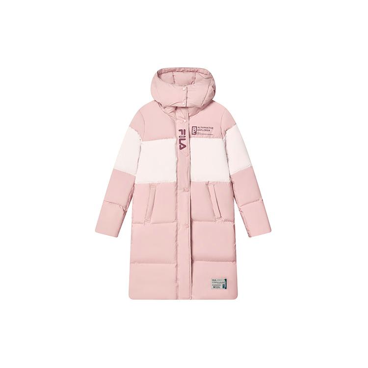 New FILA Down Jackets Women's Light Purple Red F11W243903F-PK