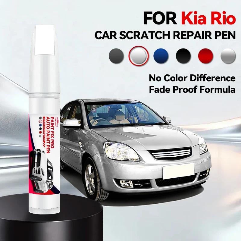 Car Dedicated For 2000-2025 KIA Rio JB DC UB YB Paint Repair Pen Touch Up Scratch Remover DIY Auto Accessories Black White Silve