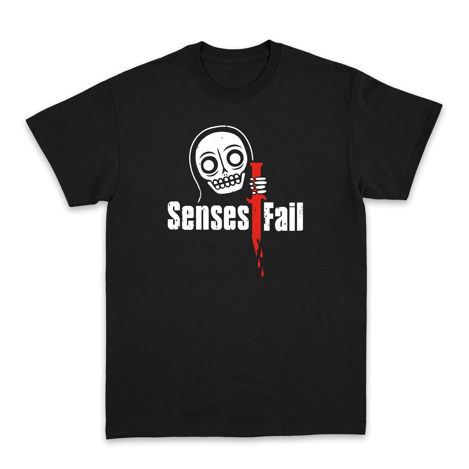 Best Merry Christmas Senses Fail Band Cotton Black Full Size Shirt BT516 L