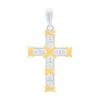 Silver Cross with Cubic Zirkonia (2198444)