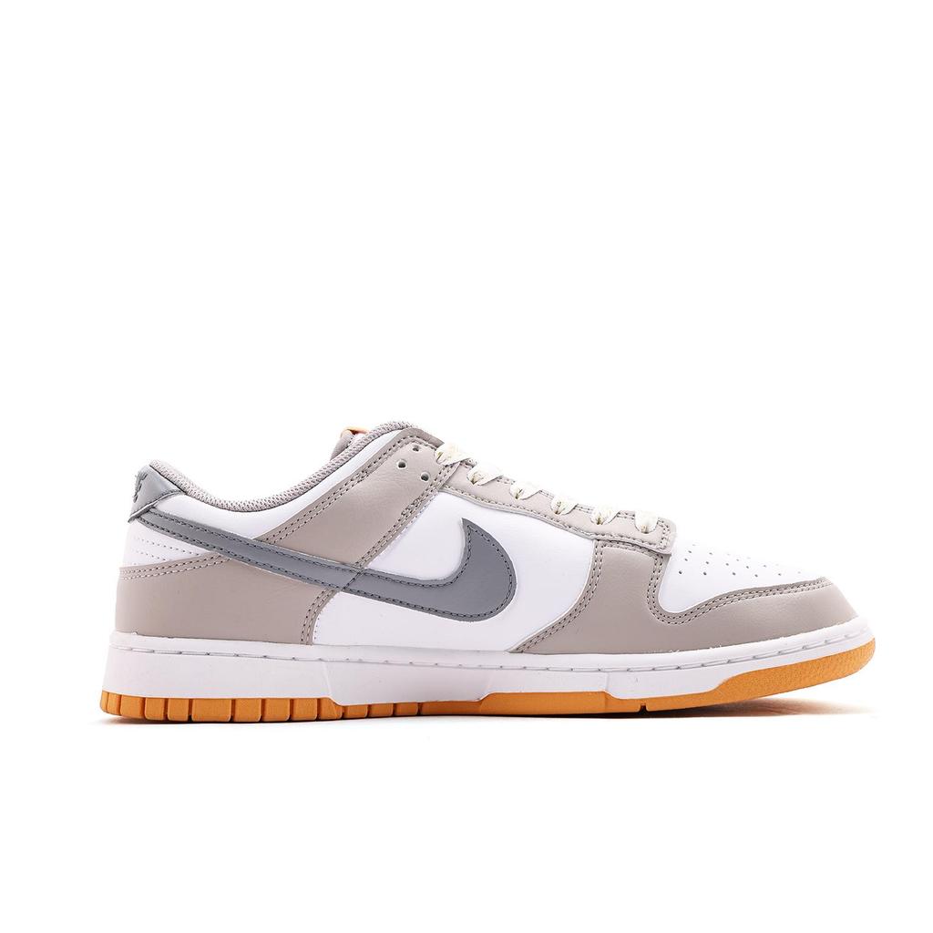 Nike Dunk Abrasion Resistant, Lightweight, And Breathable Low top Skateboard Shoes Unisex Gray White HF5441-110(Team-59)