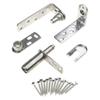 Stainless Steel Hinges with Auto Close Feature for Double Doors Easy to Install Double Door Hinges with Automatic Swing