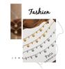 Korean Style Titanium Steel Small Flower Diamond Necklace for Women - Sweet Design Clavicle Choker