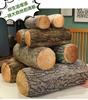 Creative Cylindrical Wood Log Cushion