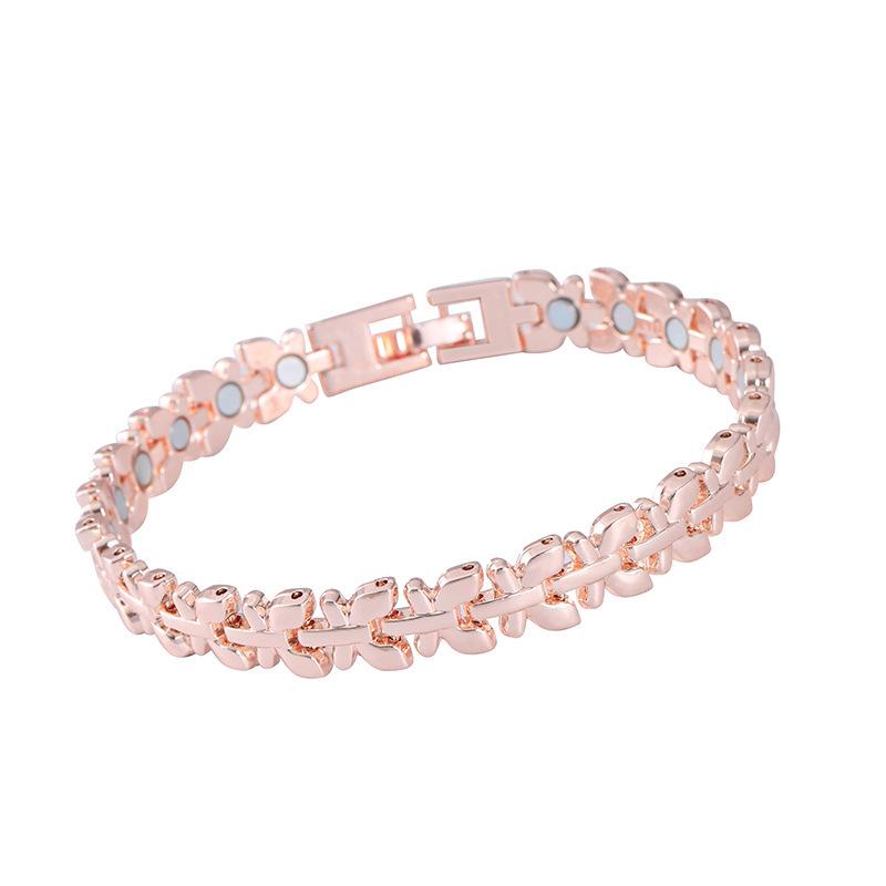 Creative all-magnet jewelry women's butterfly four-leaf clover adjustable couple bracelet bracelet