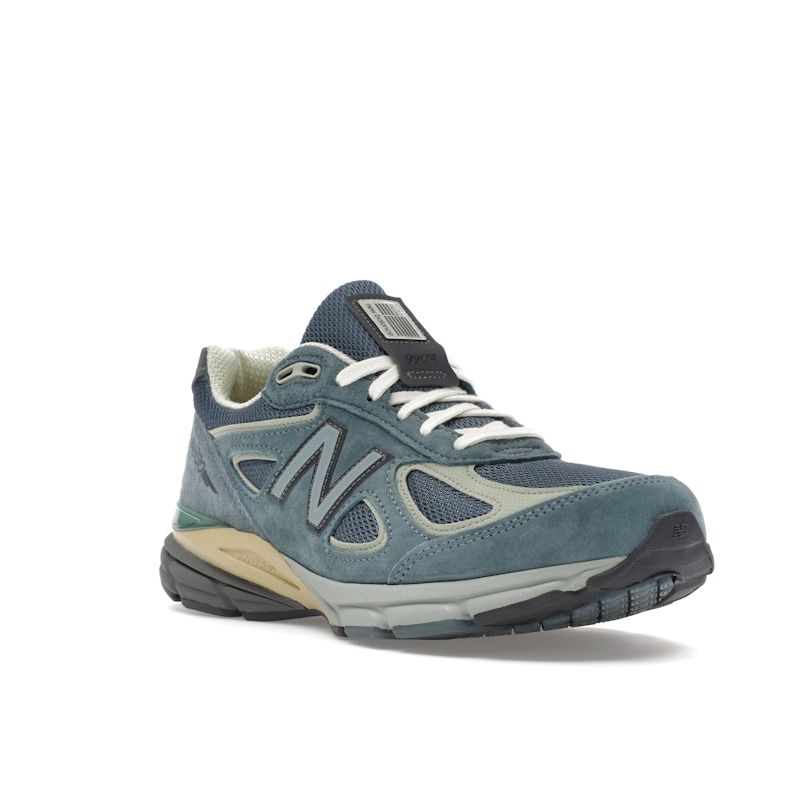 New Balance AURALEE X 990v4 Made In USA Trooper Unisex Sneakers Blue Dark-Slate Swamp U990AL4