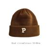 Winter Warm Knitting Cap Hat Woolen Yarn Cuff Knit Beanie Gift Fleece Warm Knitted Hat  Men