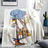 1 Stück Sarah Kay Motiv Flanelldecke, Hohe Qualität, Bequem für Alle Jahreszeiten, Heimdekoration, Wärme und Komfort, Perfekt für Weihnachtsgeschenke142