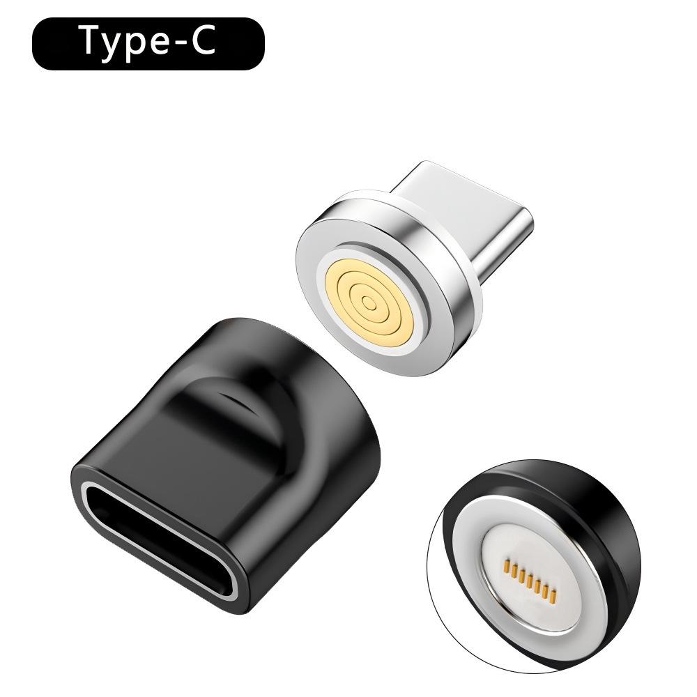 Magnetic 7-Contact Type-C to Apple Fast Charging Adapter