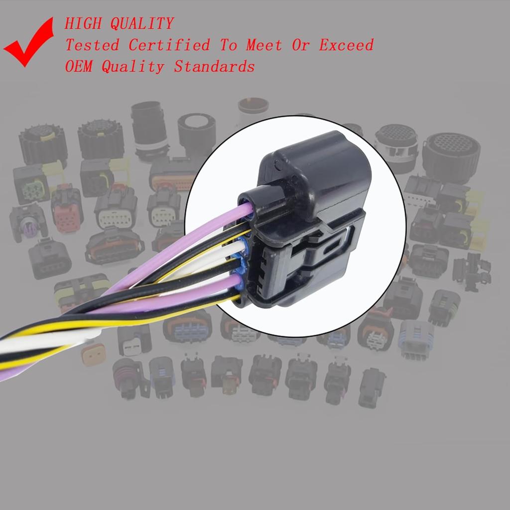 699-199 Accelerator Pedal Position Sensor Assembly Harness Connector Plug Replacement for Honda Acura TL TSX MDX 2004-2008,Accord 2003-2007,CR-V