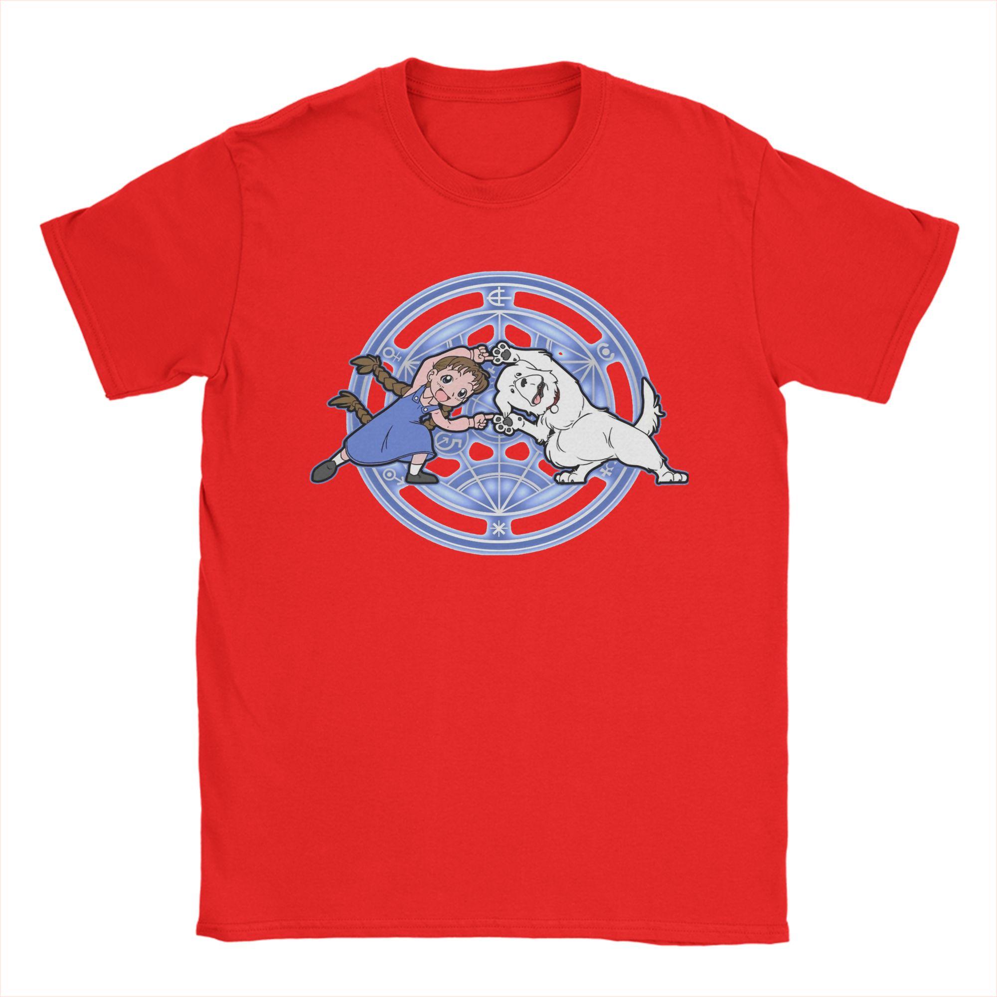 Fullmetal Alchemist One is All All is One T Shirts Unisex Cotton Awesome TShirt Round Collar  Tees Short Sleeve Clothing Party S
