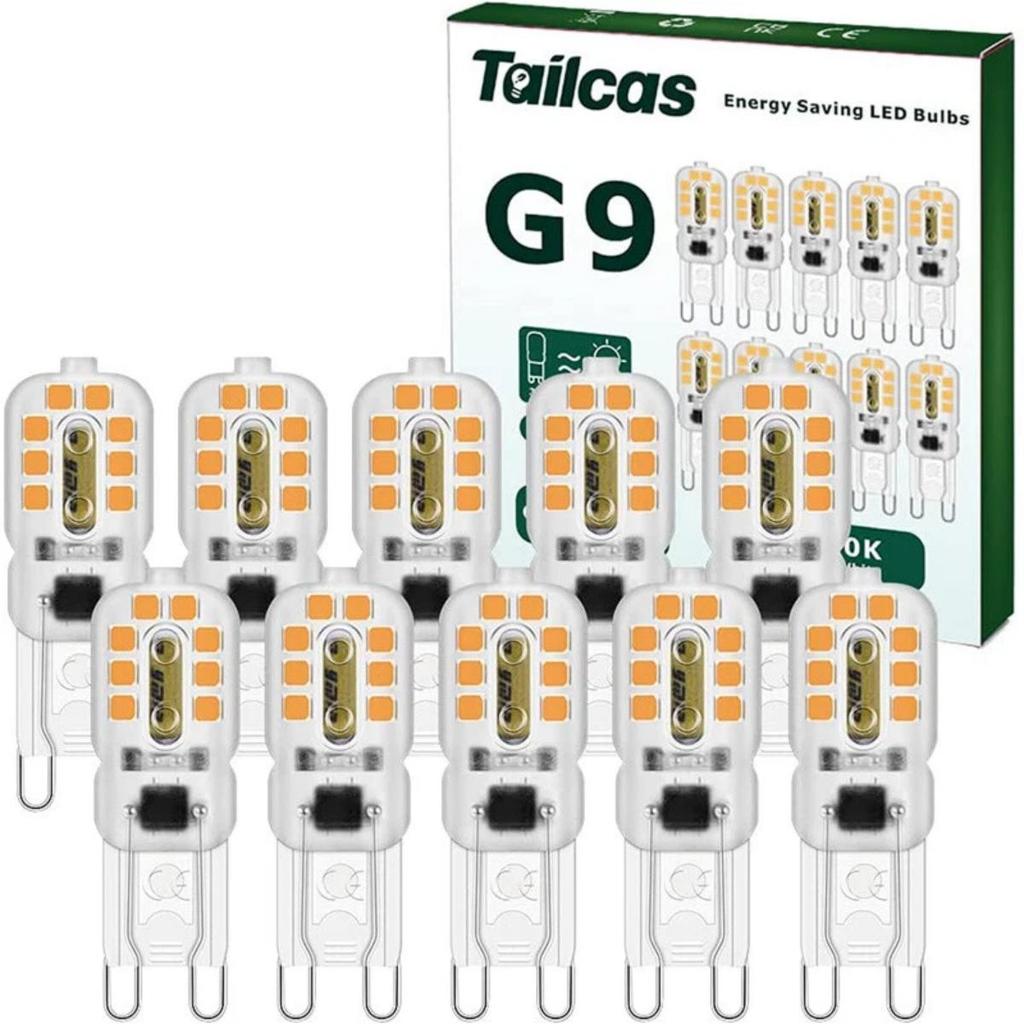 G9 16 LEDs Capsule Bulb Warm White 10PCS 3W AC 230V