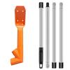 Long Handle Pipe Cleaners Tool Abrasion Resistance Drain Unclogger Gutter Cleaning Tool  Street