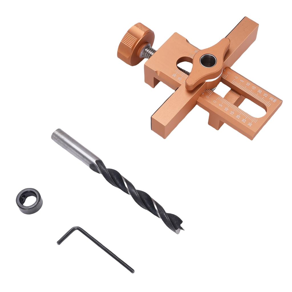 Cabinet Door Installation Positioner Aluminium Alloy Adjustable Cabinet Door Position Tool Aid for Most Woodworking Carpentry