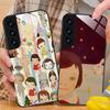 Anime Yoshitomo Nara Phone Case for Samsung Galaxy S26 S25 S24 S23 S22 S21 S20 Note20 Plus FE Ultra Glass Colorful Cover Luxury