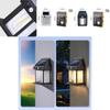 Solar Powered Outdoor Wall Light With Motion Sensor For Garden And Patio Decor