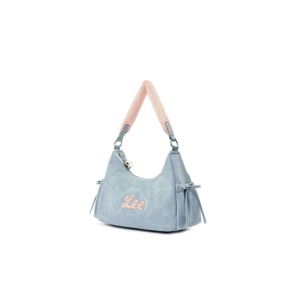 New Lee Fabric Shoulder Bag Women's Light Blue & Pink LE250033M-541