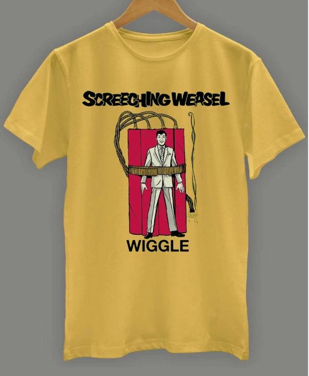 Screeching Weasel Wiggle Gift For Fan Daisy S-2345XL Unisex T-Shirt M