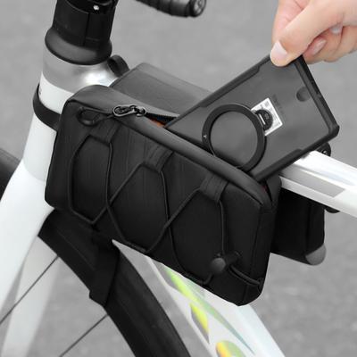 Nylon Bicycle Bag Waterproof Mountain Bike Saddle Storage Seat Rear Tool Pouch Outdoor Cycling Bikes Frame Bag