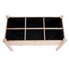 Wooden Raised Garden Bed Planter Box 47.2x22.8x30" Flower Vegetable Herb