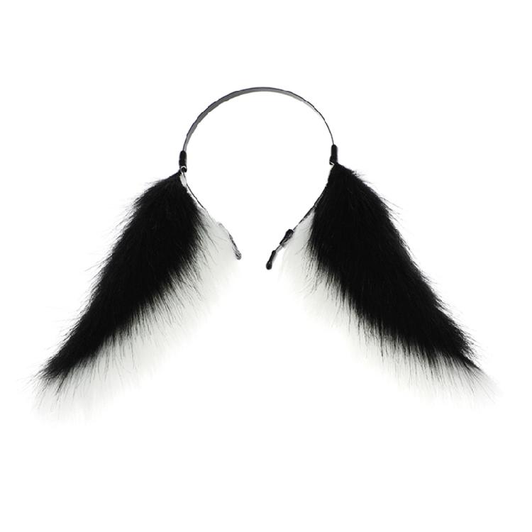 

Plush Lop Ear Hairhoop for Women Roleplaying Anime Maid Headband Dressingup Costume Female Cosplay Hair Styling Hairband 1
