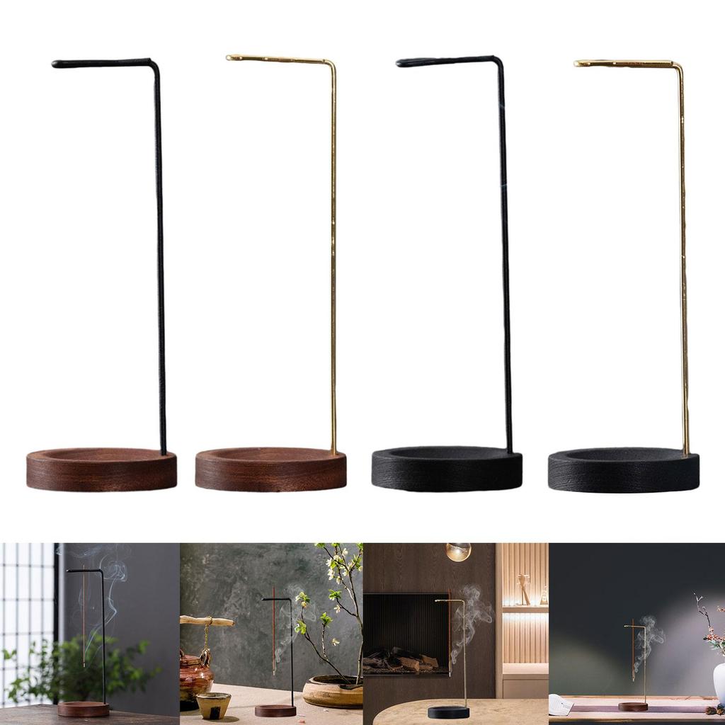 Incense Sticks Stand Wooden Incense Base Creative Incense Holder for Sticks for SPA Holidays Office Living Room Decorative