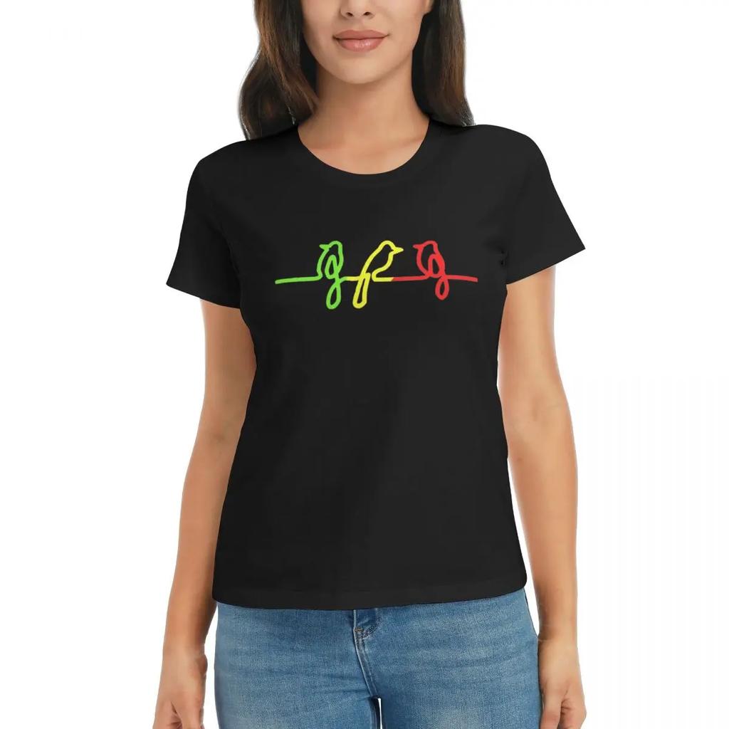 Women TShirt Ajax Bob Marley Summer Short Sleeve Tees Round Neck Cotton T Shirts Clothes Tops Streetwear