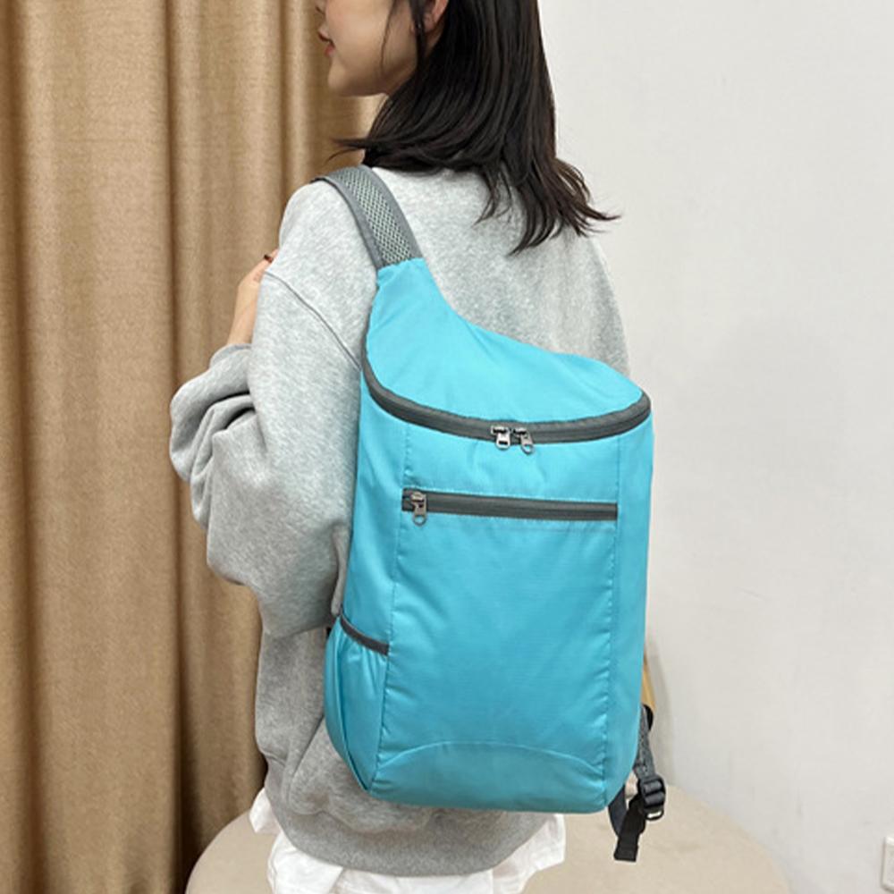 Leichter Wanderrucksack, faltbarer Reise-Tagesrucksack, wasserabweisende Outdoor-Sporttasche für Camping