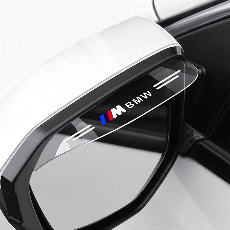 2 Buc. Autocolant Oglindă Retrovizoare Auto Sprânceană de Ploaie Acoperiș Rezistent la Apă pentru Oglindă Laterală Auto Pentru BMW M E34 E36 E60 E90 E46 E39 E70 F10 F20 F30 X5 X6 X1 M3 M5 M6